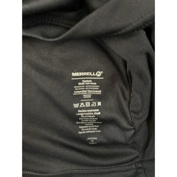 Merrell Opti-Wick Dress Women's Small Grey Short Sleeve V Neck Lined Athletic - Picture 7 of 16